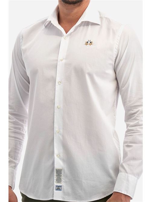 MAN SHIRT POPLIN LA MARTINA | WMC002-PP483/1